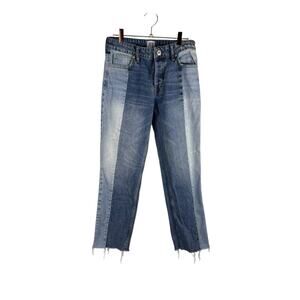 BDG Urban Outfitters Womens 26 Two Toned Button Fly Jessye Jeans 90s Y2K Grunge